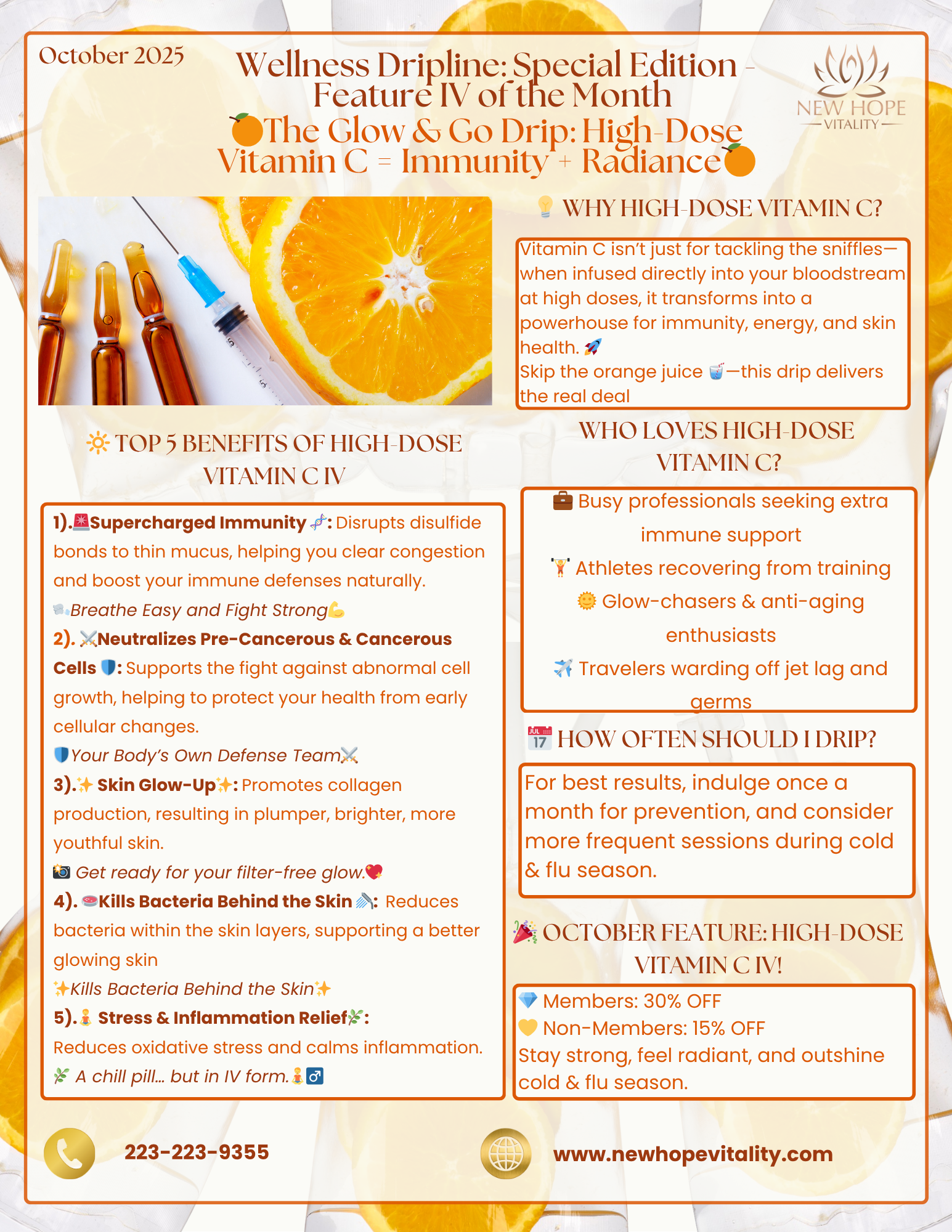 Wellness DripLine: Special Edition — Feature IV of the Month — newsletter graphic
